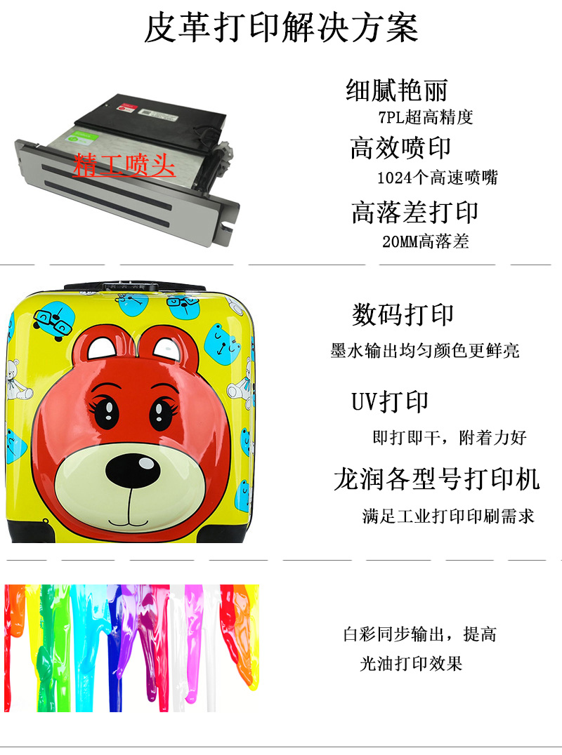 皮革打印解決方案，皮具箱包打印方案